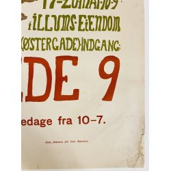 Original Plakat - Tulipan Udstilling - Ca r 1900