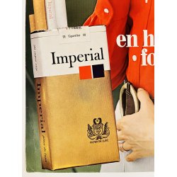 Original Plakat - Imperial Cigaretter