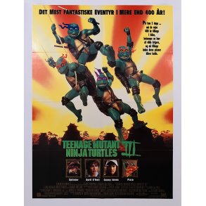 Skre Teenage Ninja Skildpadder III - Teenage Mutant Ninja Turtles III