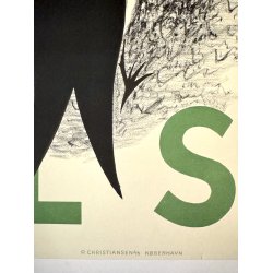 Original Vintage Plakat - Spil Selv - Musik Skal Der Til - Frank J�rgensen 1944