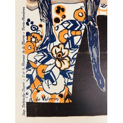 Original Fransk Teater Plakat - Mon Vieux