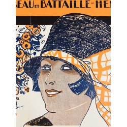 Original Fransk Teater Plakat - Mon Vieux