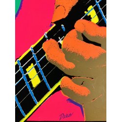 Original Plakat - Bob Marley - Roots Rasta Reggae - Velour UV