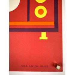 Original Vintage Plakat - Radiola - Ren� Ravo ca. 1965