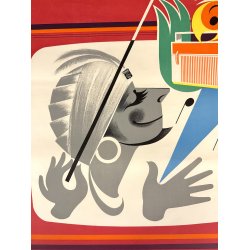 Original Vintage Plakat - Radiola - Ren� Ravo ca. 1965