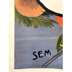 Original Vintage Plakat - Cannes - SEM (Georges Goursat) Ca. 1930