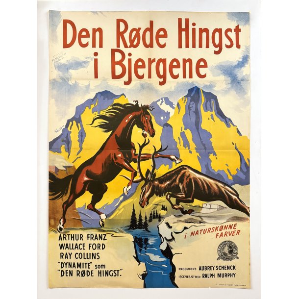 Den R�de Hingst I Bjergene