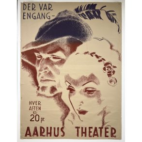 Original Aarhus Teater Plakat