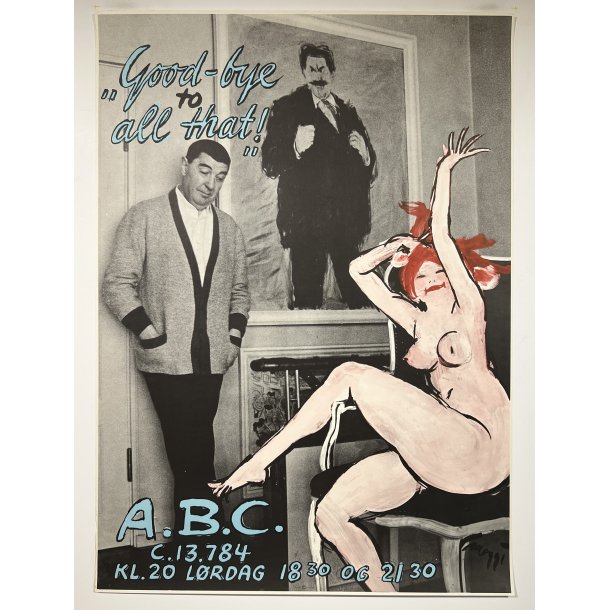 Original A.B.C. Plakat - "Good-bye To All That!"