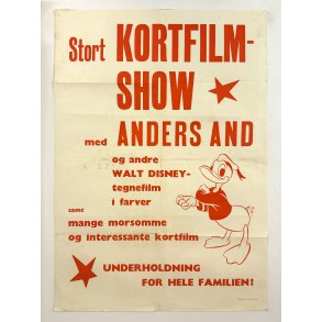 Stort Kortfilmshow Med Anders And