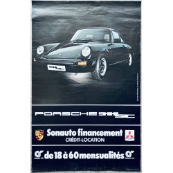 Original Plakat - Porsche 911 SC