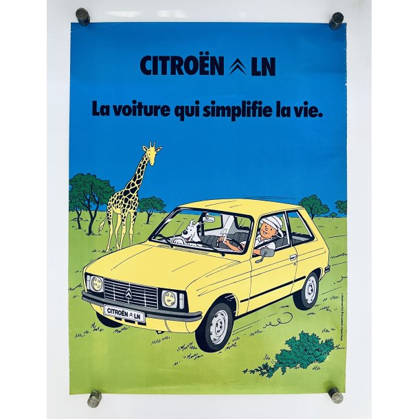 Original Plakat - Citroen LN