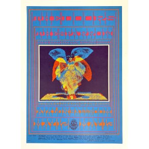 Original Vintage Koncertplakat - The Doors - Avalon Ballroom 1967