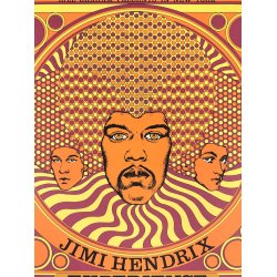 Retro Vintage Plakat - Jimi Hendrix Experience - Fillmore East - Reproduktion 2006