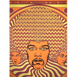 Retro Vintage Plakat - Jimi Hendrix Experience - Fillmore East - Reproduktion 2006