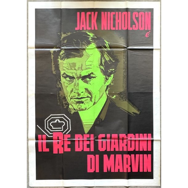 Original Italiensk Filmplakat - The King of Marvin Gardens
