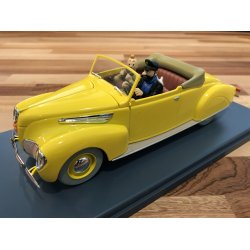 Tintin Bil #2 - Haddocks Lincoln Zephyr Convertible