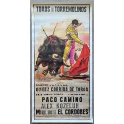 Original Plakat - Toros En Torremolinos 1975