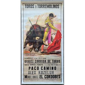 Original Plakat - Toros En Torremolinos 1975