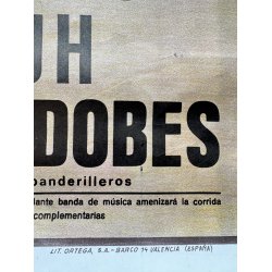 Original Plakat - Toros En Torremolinos 1975