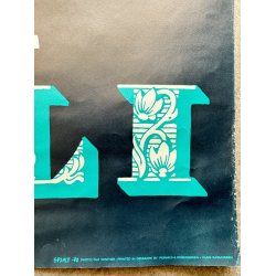 Original Plakat - Tivoli, Pjerrot 1970