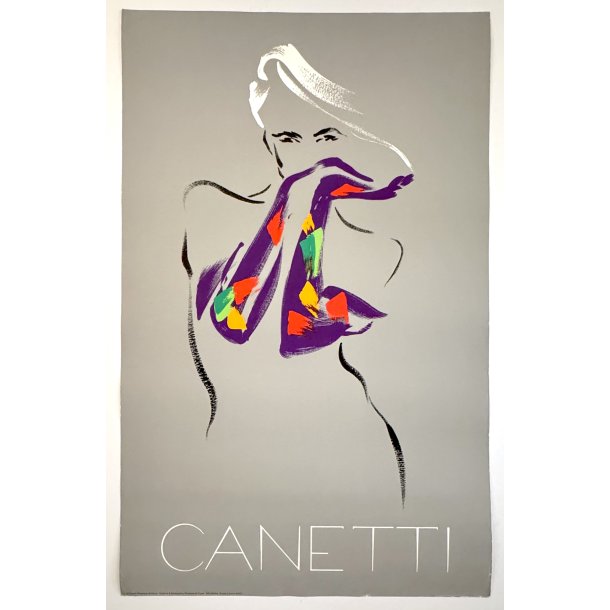 Original Vintage Plakat - Martine - Michel Canetti 1989