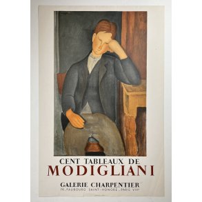 Modigliani Udstillings Plakat