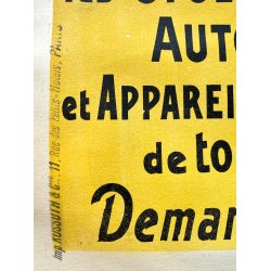 Original Vintage Plakat - L�Interm�diaire V�locip�dique - �. Clouet � Ca. 1890�erne