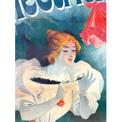 Original Vintage Plakat - �lectricit� � �clairage De Luxe - 1895
