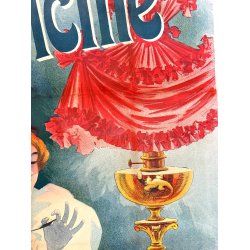 Original Vintage Plakat - �lectricit� � �clairage De Luxe - 1895