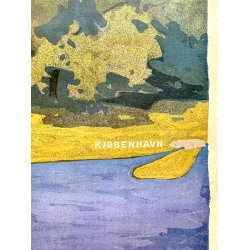 Original Vintage Plakat - Norden Via Warnem�nde-Gjedser - Aage Lund Ca. 1920'erne