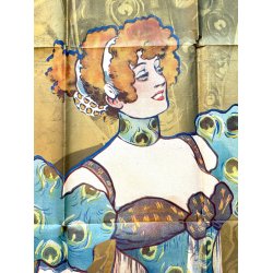 Original Vintage Plakat - Feuillantine Liqueur - Albert Guillaume Ca. 1900
