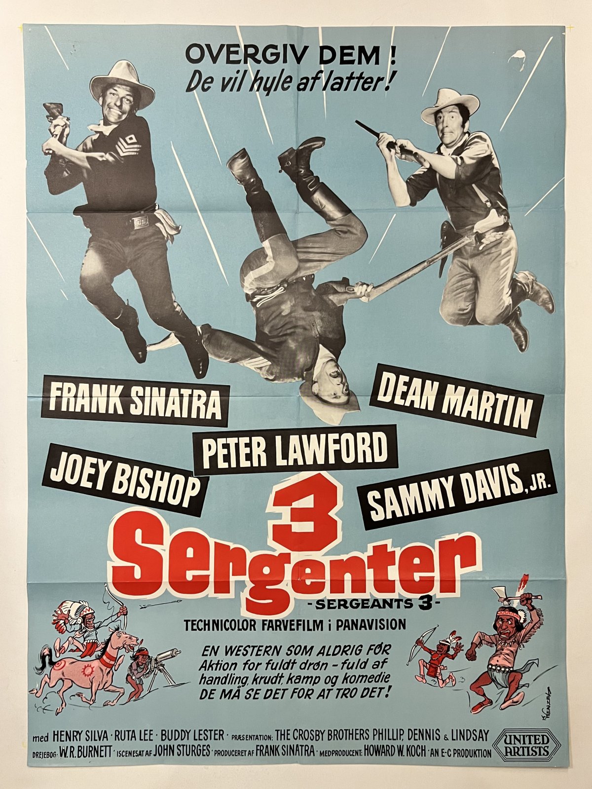 3 Sergenter - Western - FilmPlakaten.Com