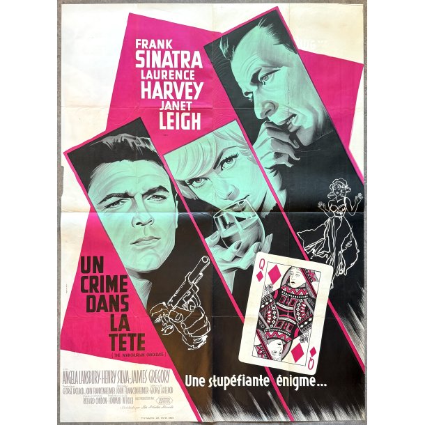 Original Fransk Filmplakat - The Manchurian Candidate