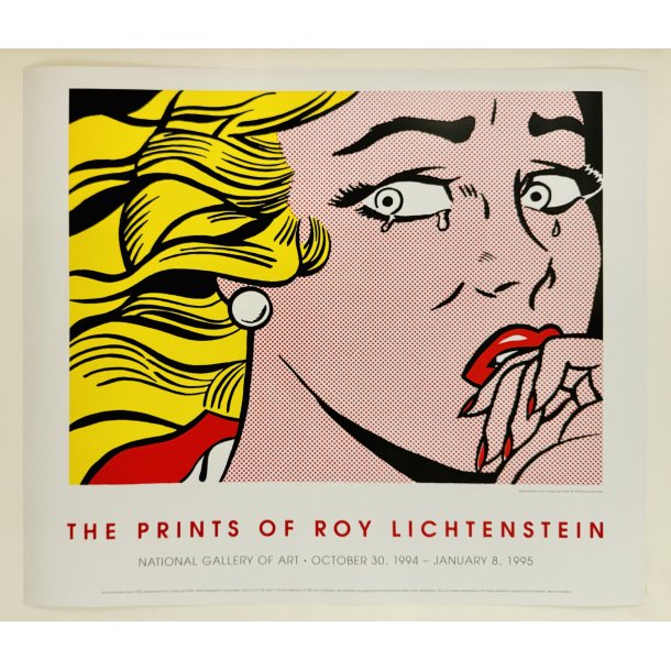 Original Plakat - The Prints Of Roy Lichtenstein 1994