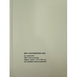 3 Originale Plakater - Roy Lichtenstein, As I Opened Fire