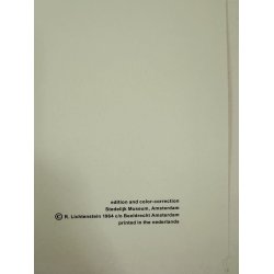 3 Originale Plakater - Roy Lichtenstein, As I Opened Fire