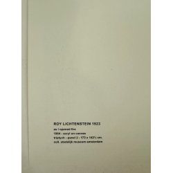 3 Originale Plakater - Roy Lichtenstein, As I Opened Fire