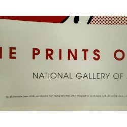 Original Plakat - The Prints Of Roy Lichtenstein 1994