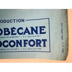 Original Plakat - Cady, Tourne Rond... Motobcane 1967