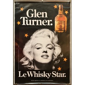 Original Plakat - Glen Turner Whiskey