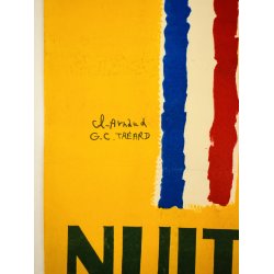 Original Plakat - Nuit De Saint-Cyr 1958