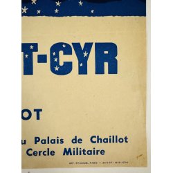 Original Plakat - Nuit De Saint-Cyr 1957