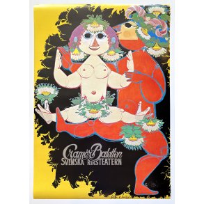 Original Vintage Plakat � Cram�r Baletten � Bj�rn Wiinblad � 1973