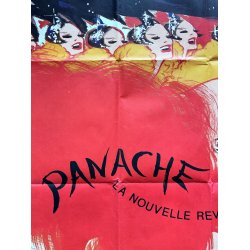 Original Vintage Plakat ��Panache � La Nouvelle Revue Du Lido�� Ren� Gruau � 1985