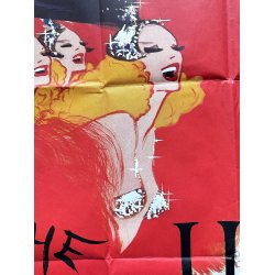 Original Vintage Plakat ��Panache � La Nouvelle Revue Du Lido�� Ren� Gruau � 1985