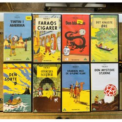 20 stk Tintin VHS Film