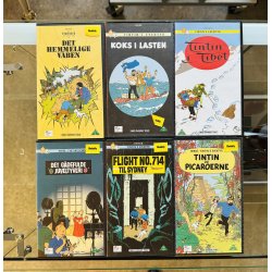 20 stk Tintin VHS Film