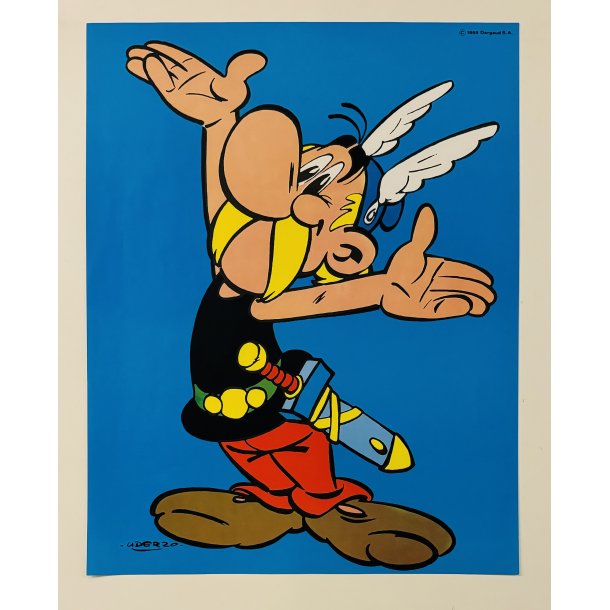 Original Plakat - Asterix, Uderzo 1968