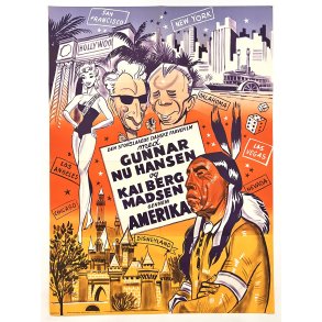 Med Gunnar Nu Hansen Og Kai Berg Madsen Gennem Amerika